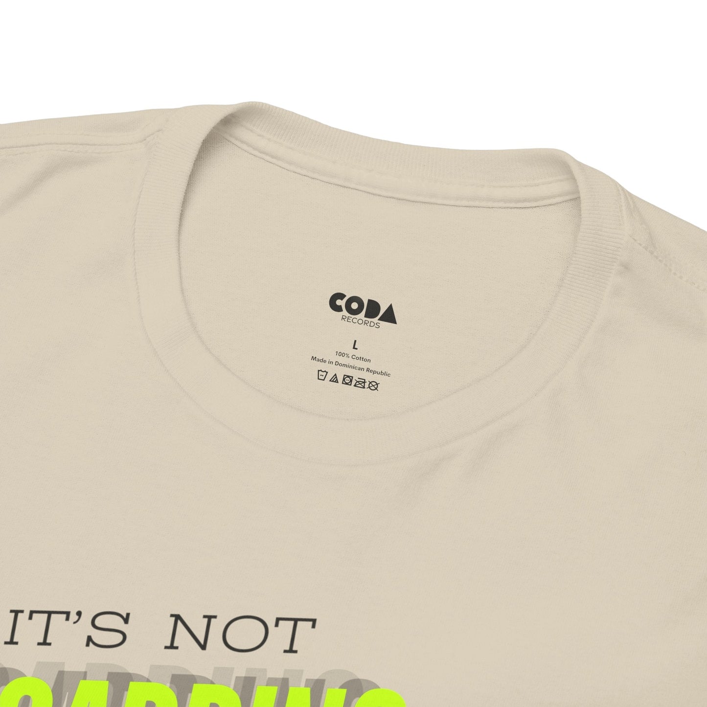 'It's Not Hoarding If It's Vinyl' Flouro Men's T-Shirt