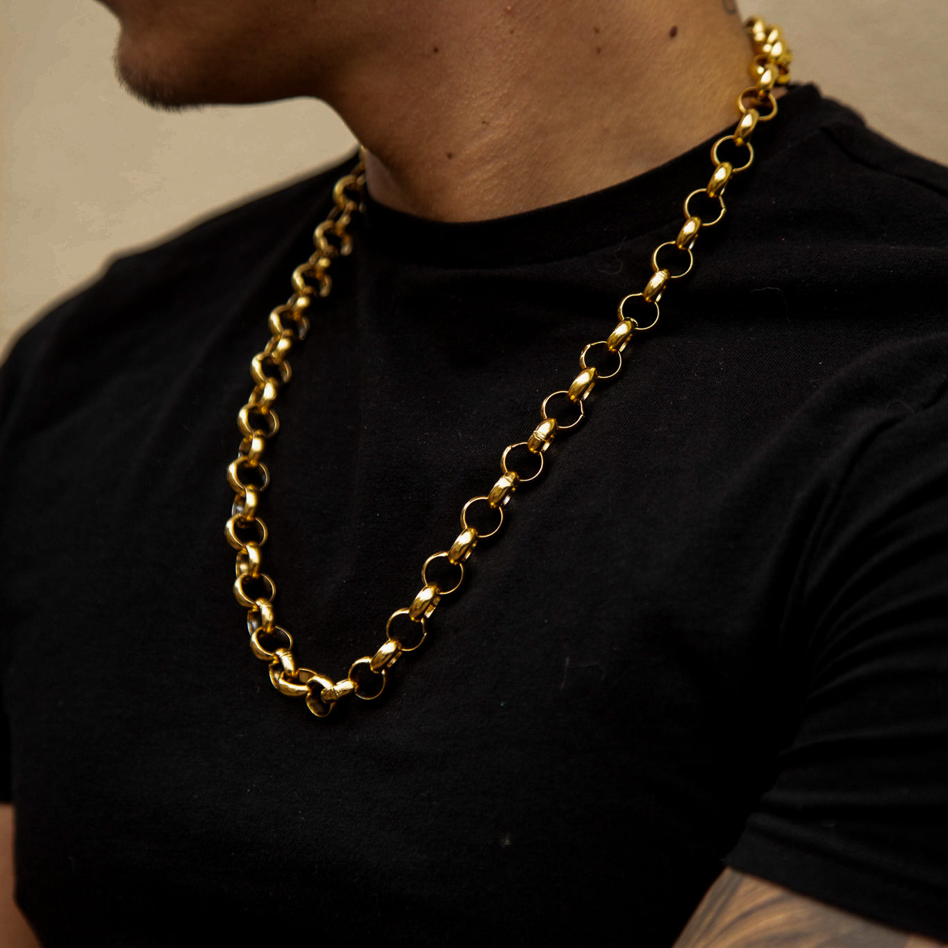 Belcher Chain (Gold) 12mm