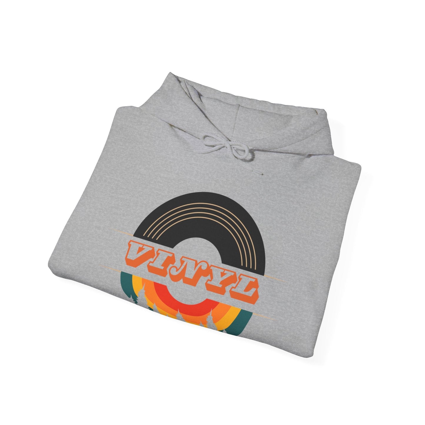 Vinyl Record Logo Men's Hoodie