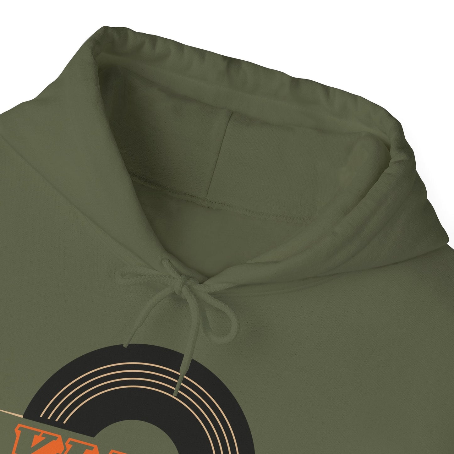 Vinyl Record Logo Men's Hoodie