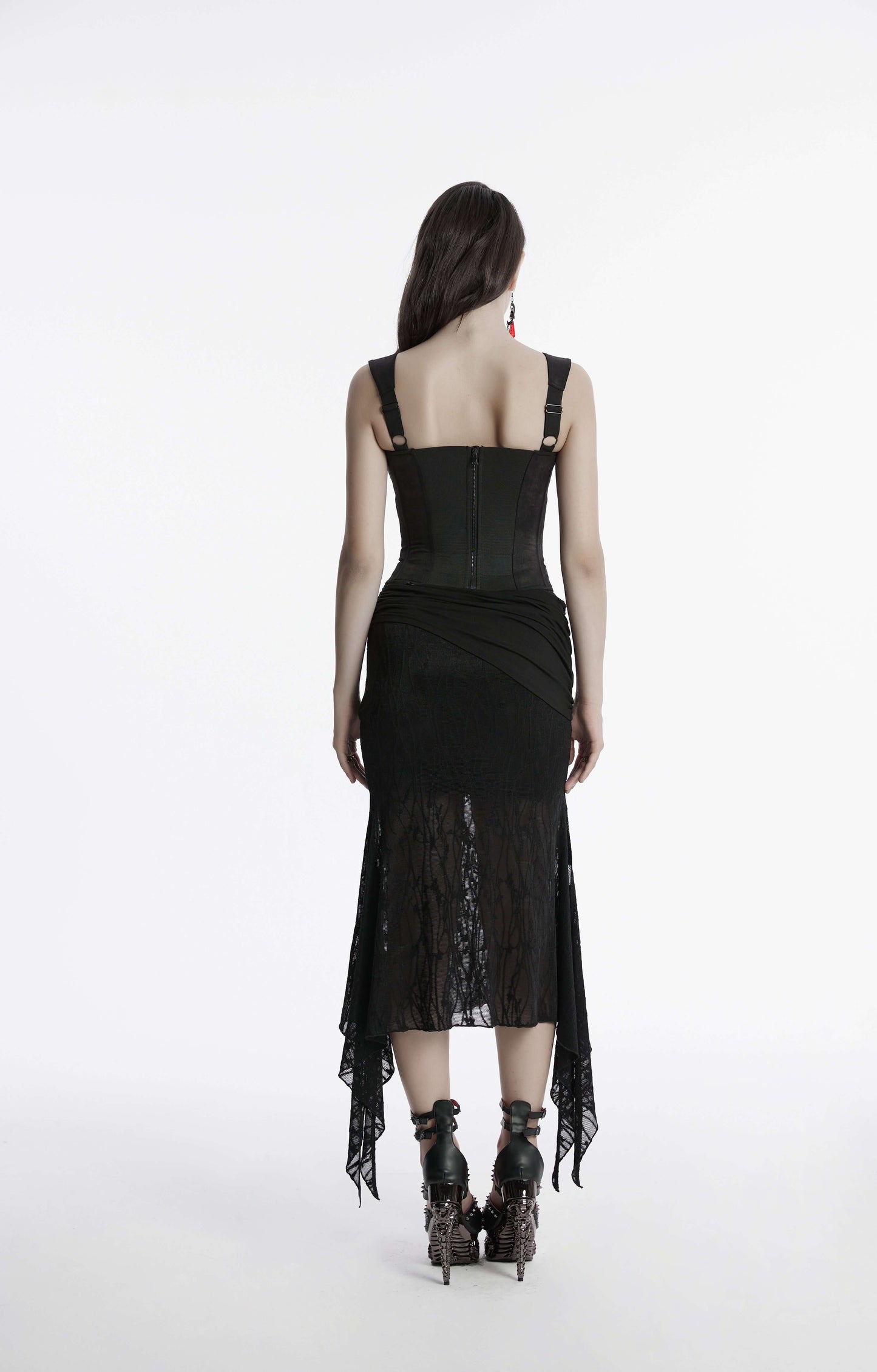 Punk Rave Arti Fishtail Skirt
