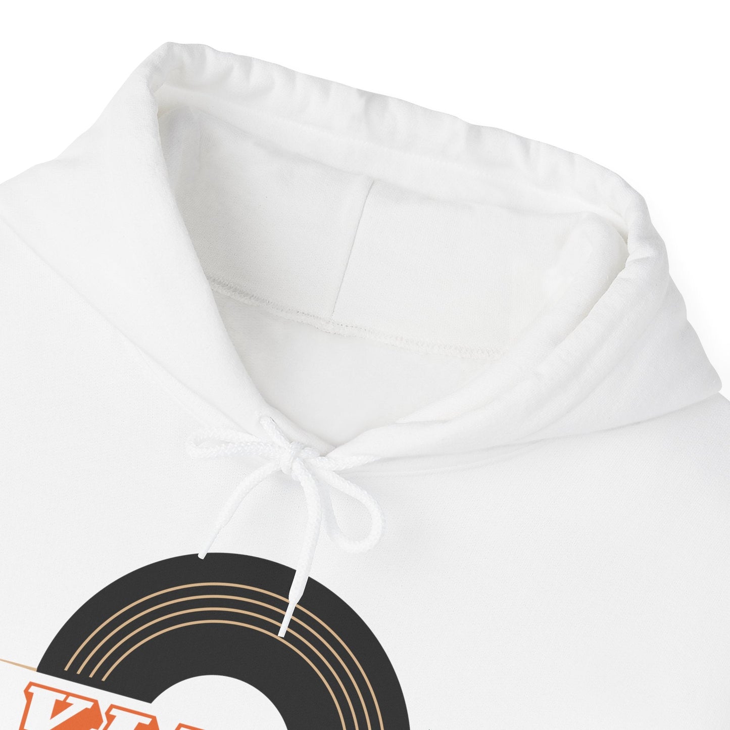 Vinyl Record Logo Men's Hoodie