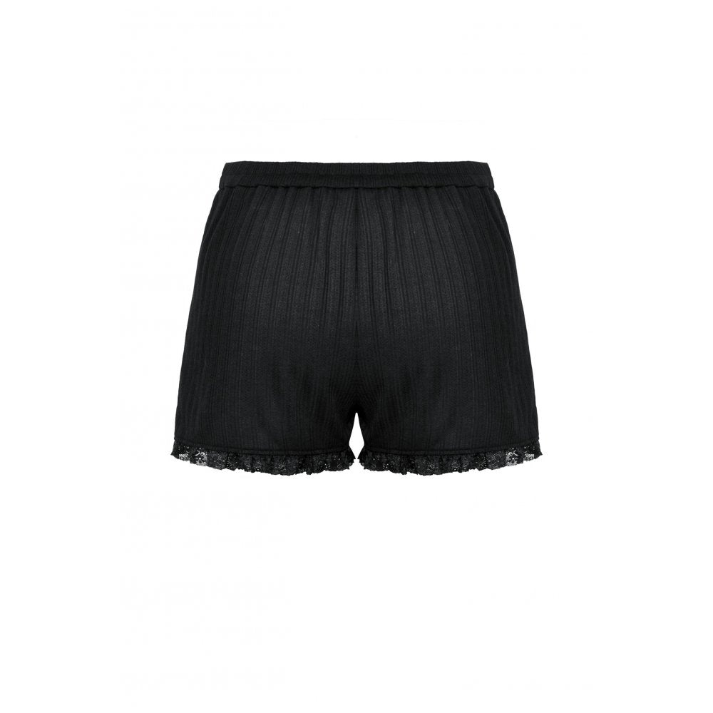 Dark in Love Tatum Black Gothic Base Shorts