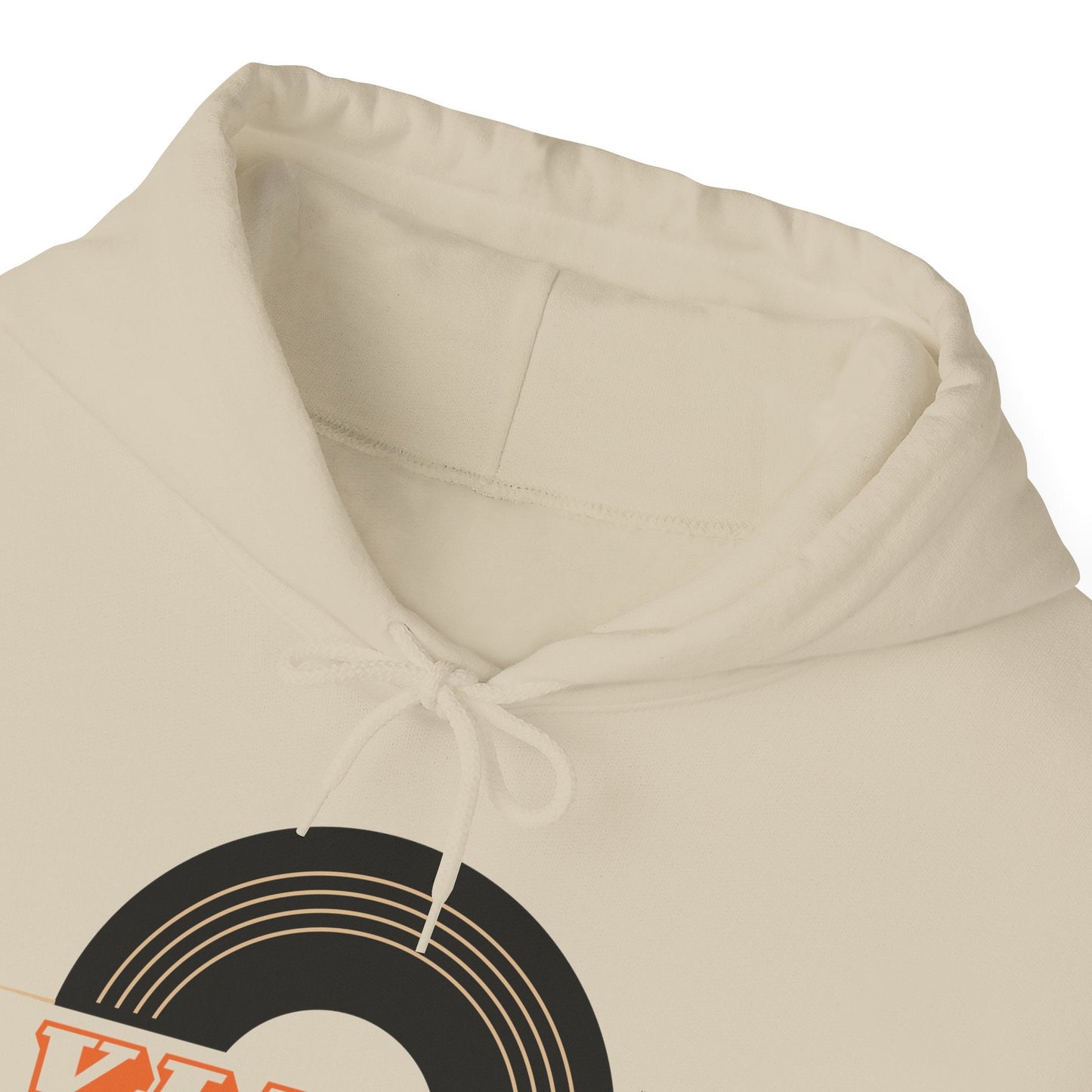 Vinyl Record Logo Men's Hoodie