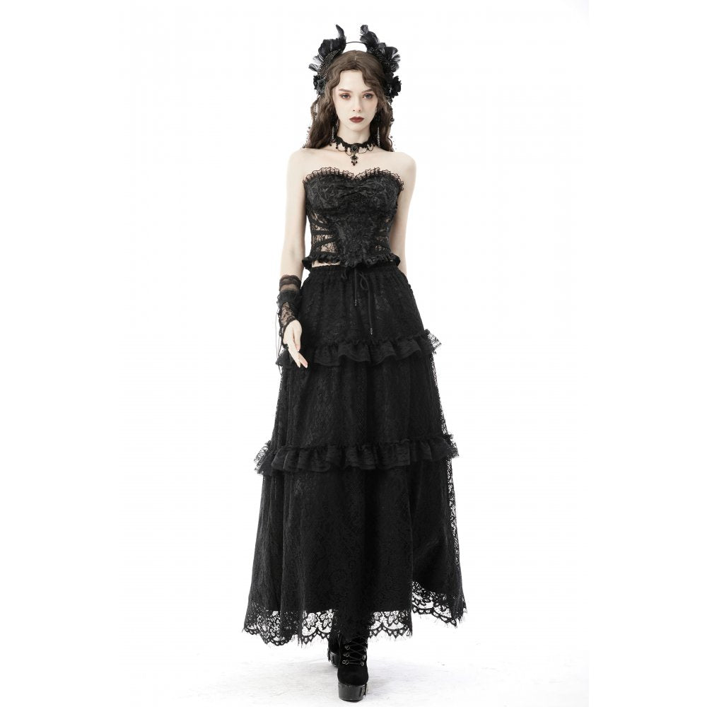 Dark In Love Delilah Maxi Skirt