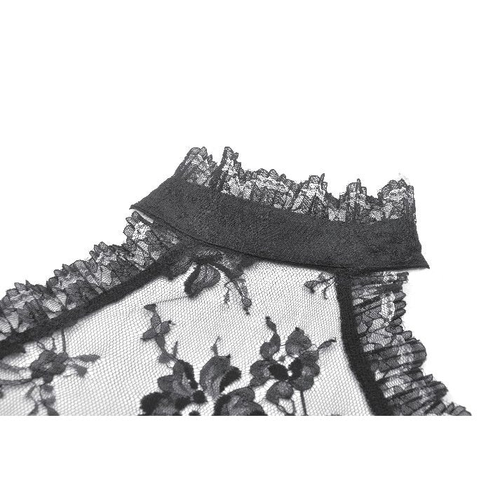 Dark in Love Thalassa Floral Lace Draped Arm Sleeves