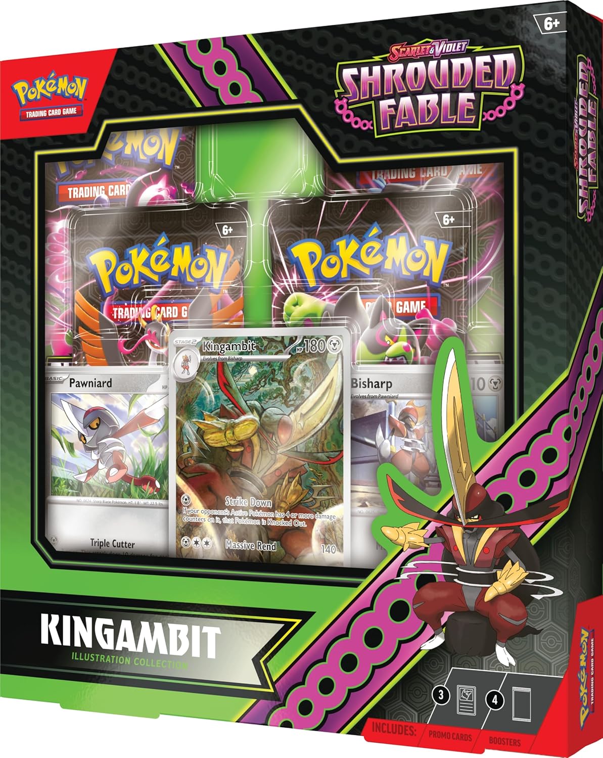 Pokémon TCG: Scarlet & Violet 6.5 - Shrouded Fable Illustration Rare Collection