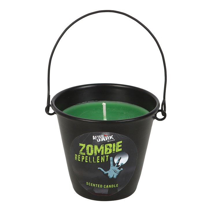 Zombie Repellent Candle Bucket Sold by Funny Store