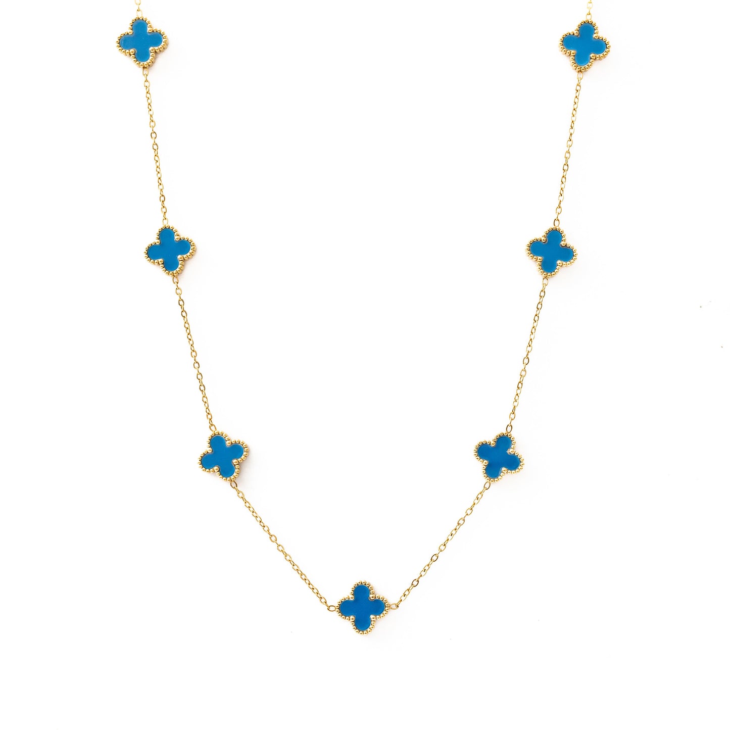 Clover Set (Gold/Blue)