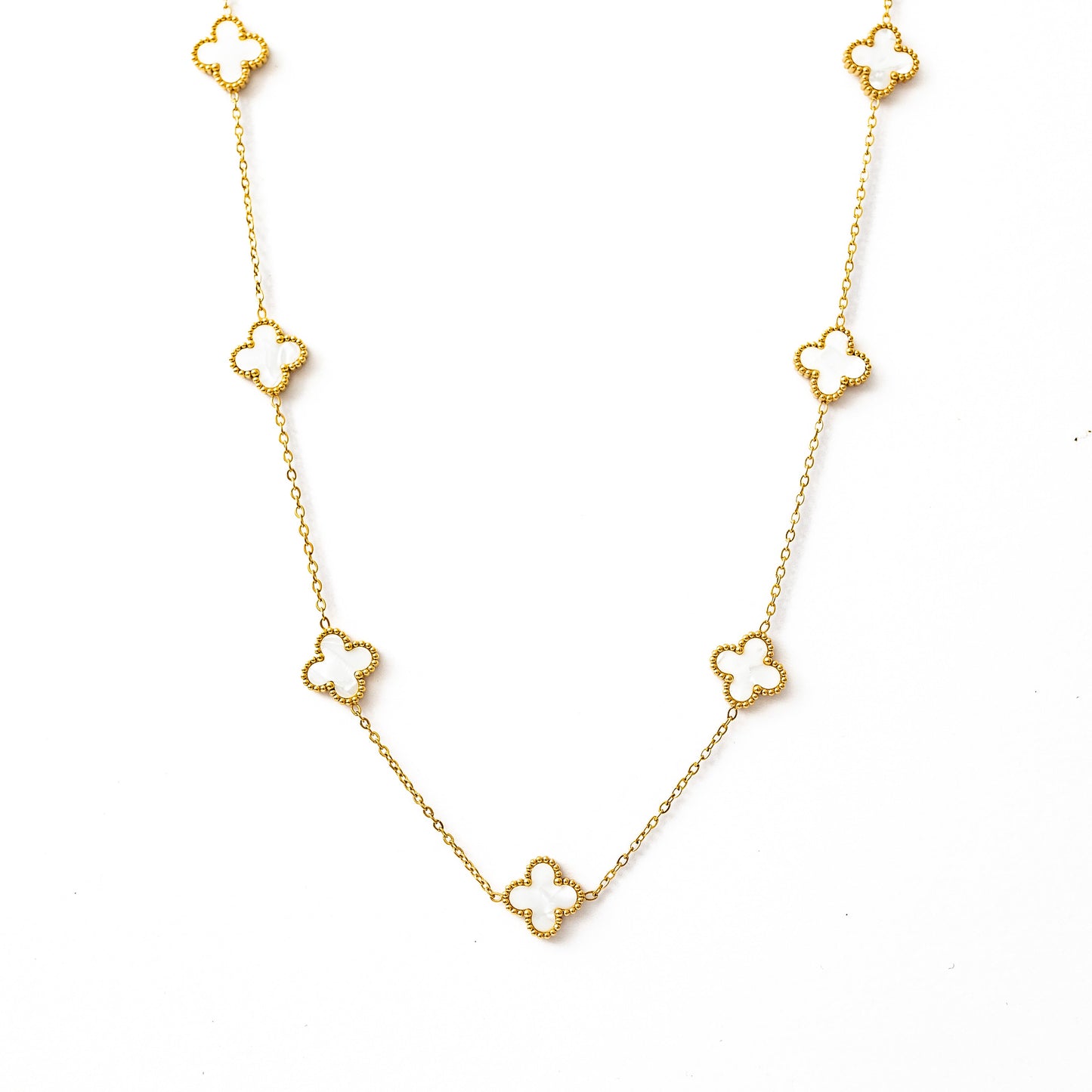 Clover Set (Gold/White)