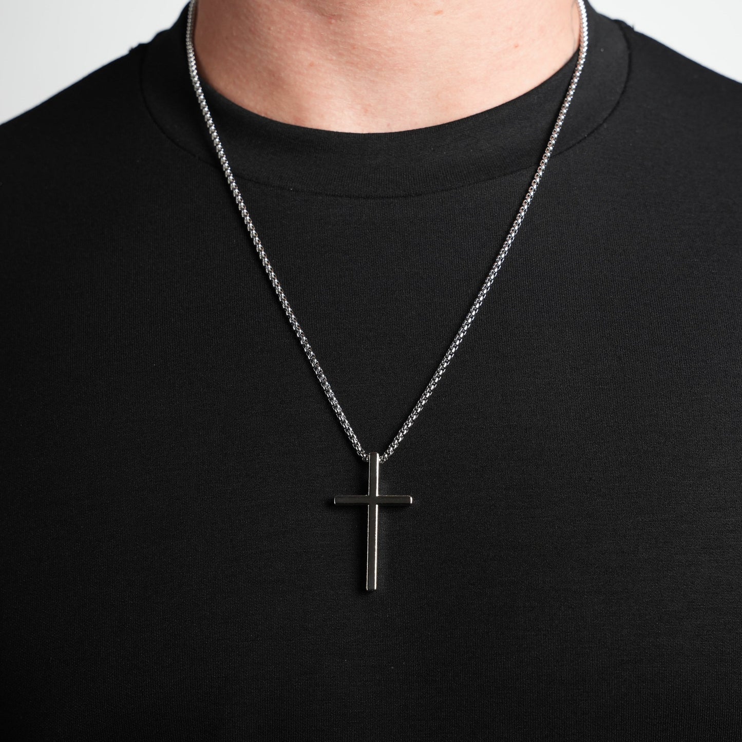 Premium Cross Pendant (Silver)