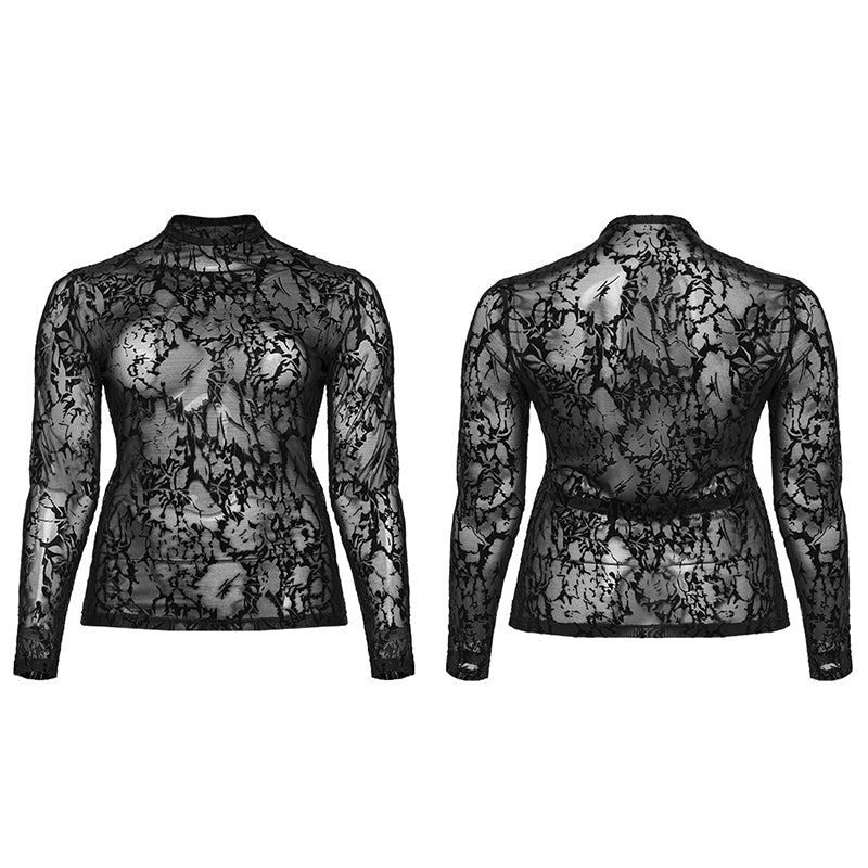 Punk Rave Calista Long Sleeve Top - Size UK 26 - 28 Left Only!