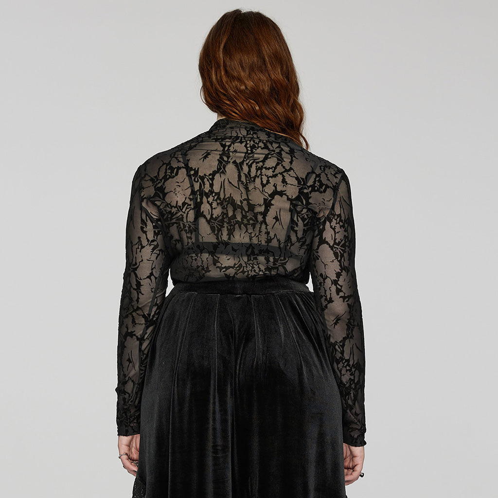 Punk Rave Calista Long Sleeve Top - Size UK 26 - 28 Left Only!