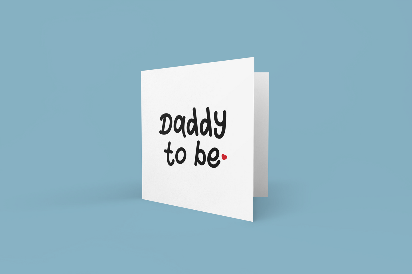 Personalised Daddy To Be Heart Fathers Day Collection