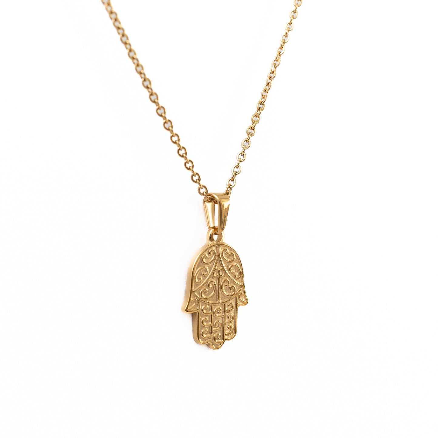 Hamsa Pendant (Gold)
