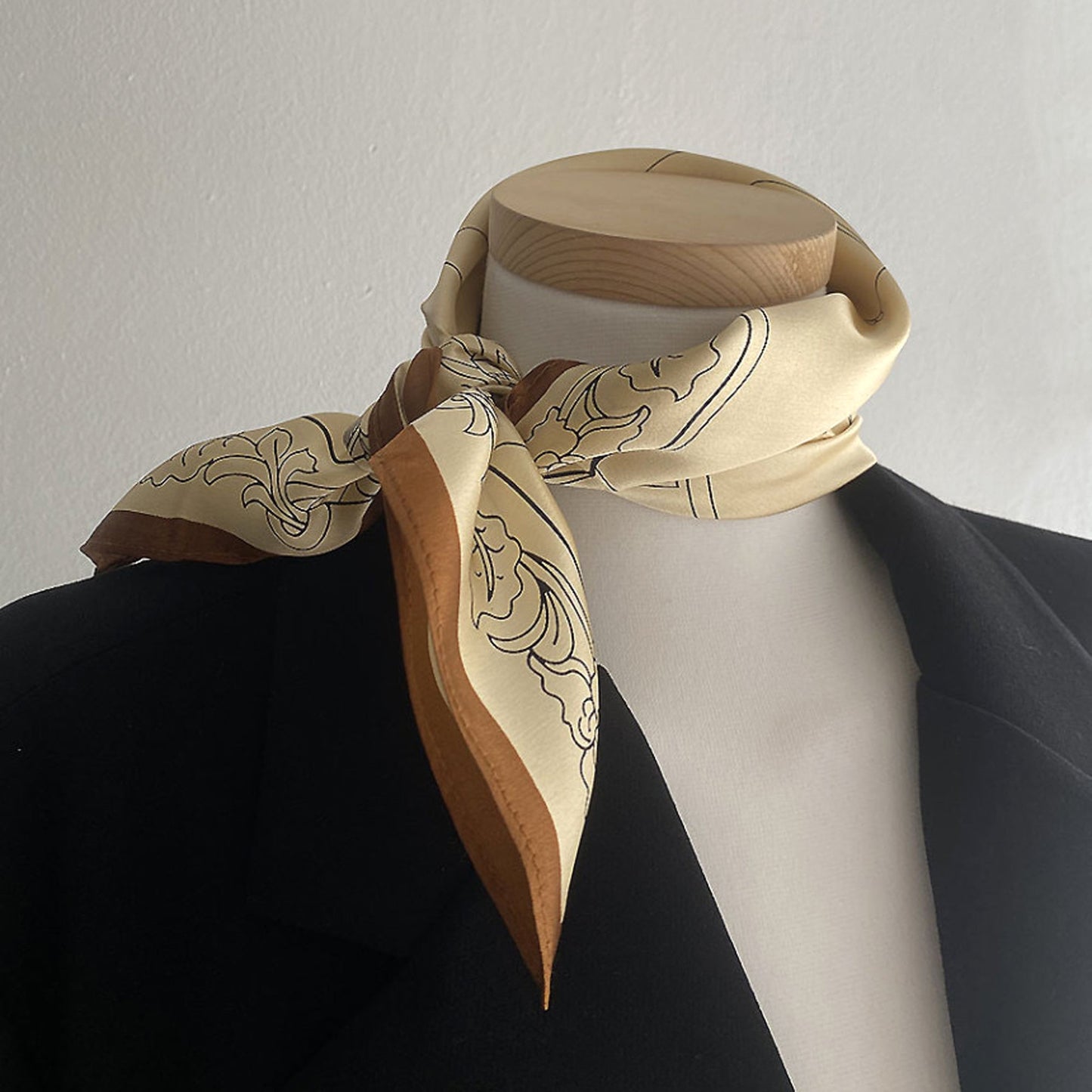 City Walk Silk Square Scarf - 53cm Women's Bandana