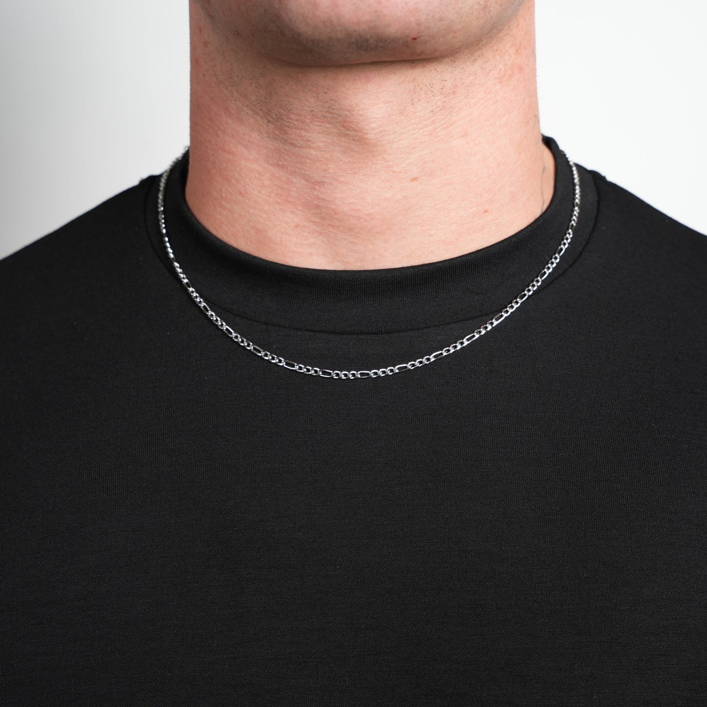 Figaro Chain (Silver) 3mm
