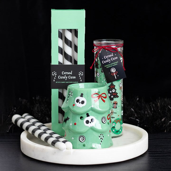Creepy Christmas Tree Oil Burner and Wax Warmer Sold by Funny Store