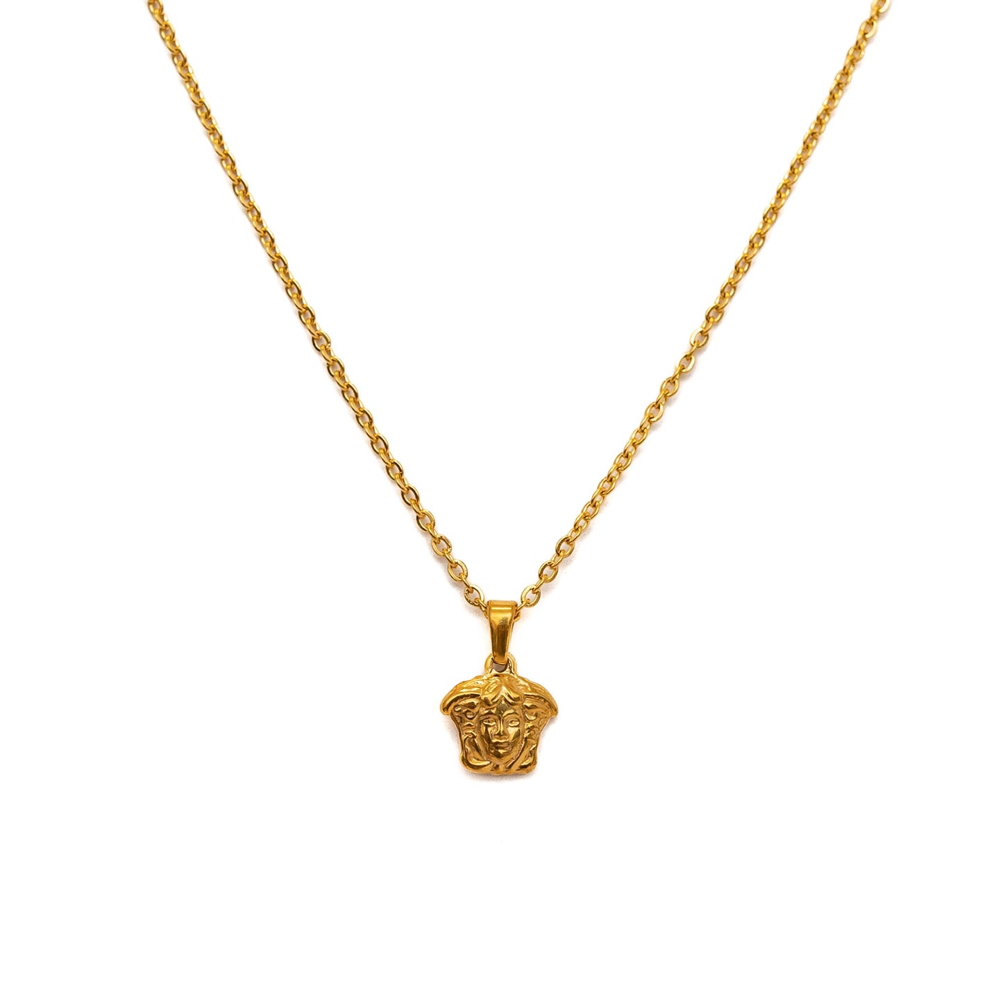 Mini Saint Pendant (Gold)