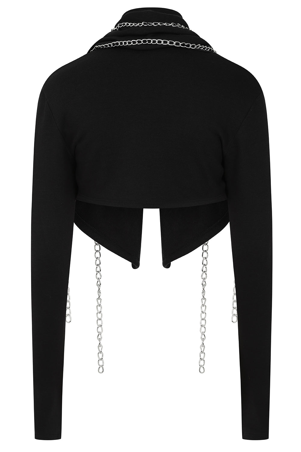 Necessary Evil Andarta Longsleeve Waterfall Bolero with Chains - Size 8 Left Only!