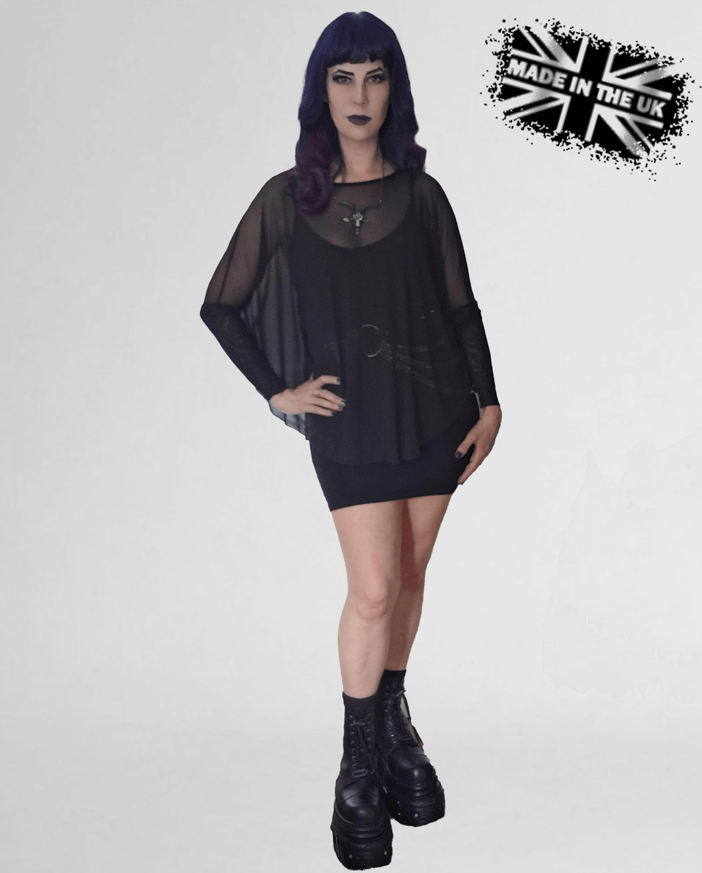 Necessary Evil Circe Mesh Top