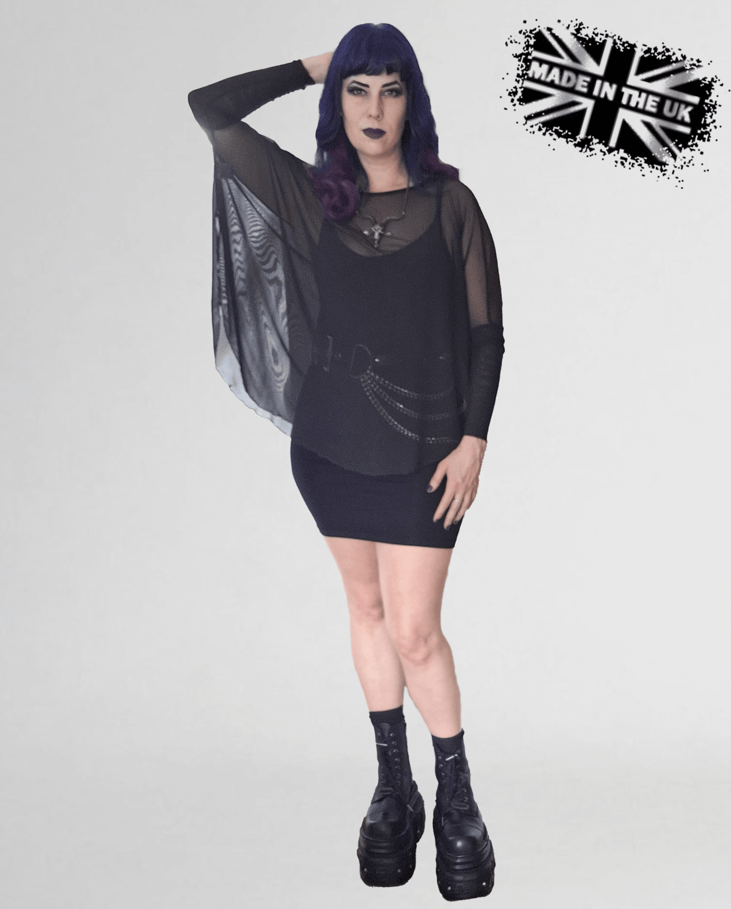 Necessary Evil Circe Mesh Top
