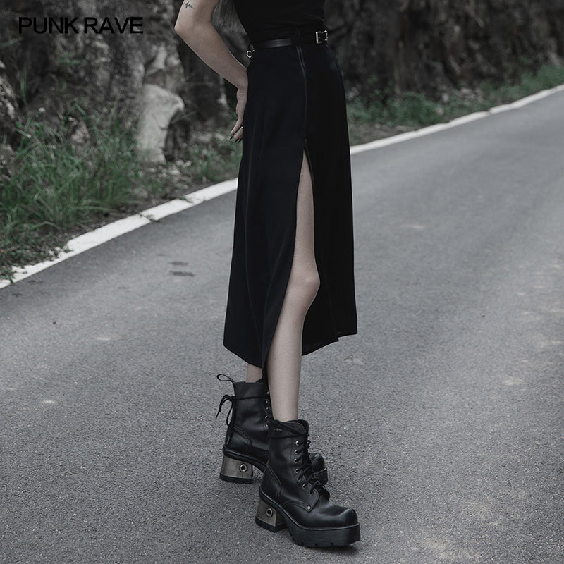 Punk Rave Brianna Skirt Black