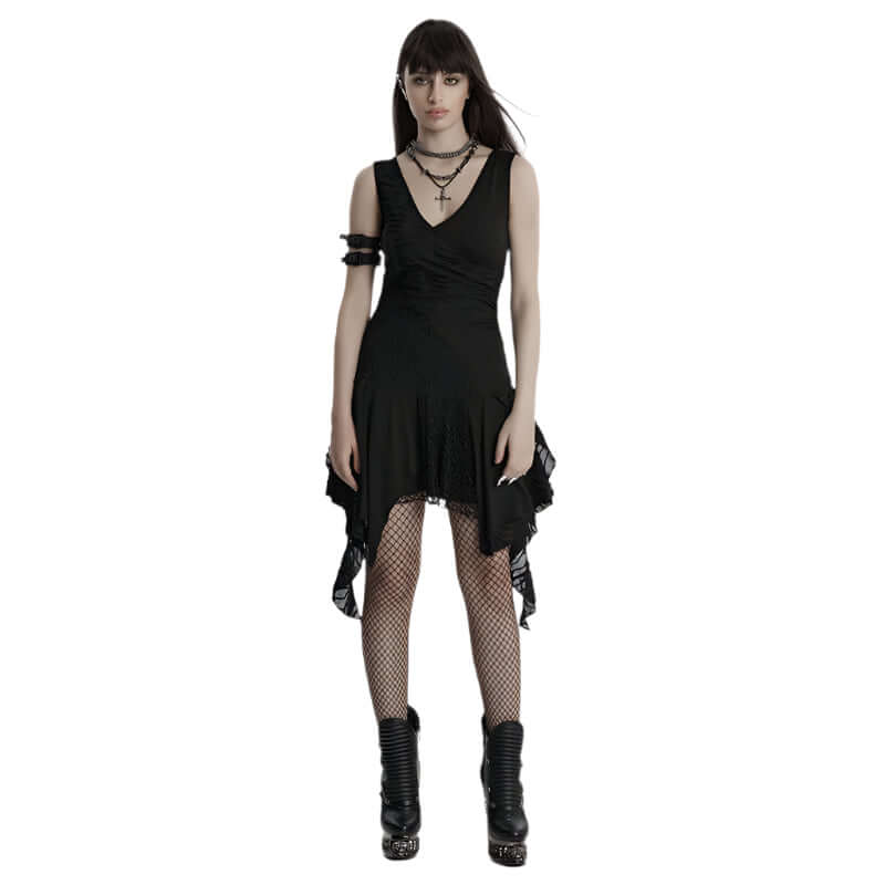 Punk Rave Calista Elegant Sleeveless Dress