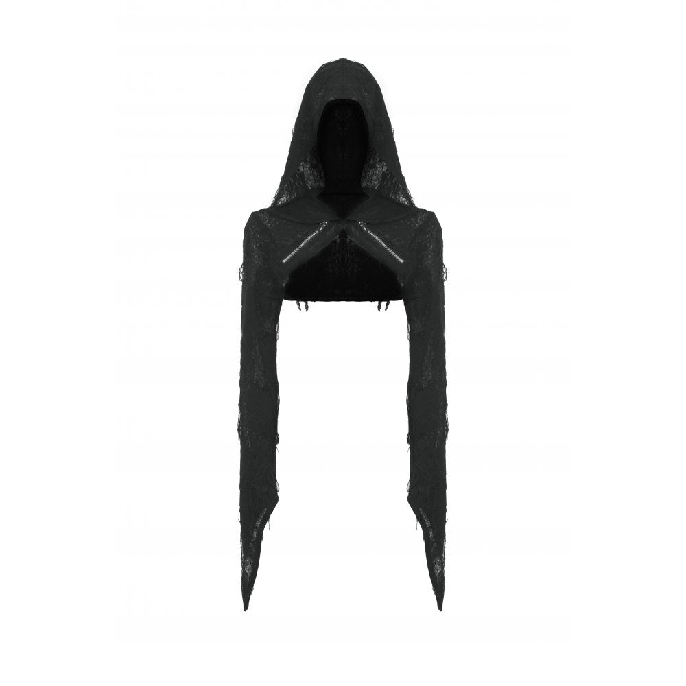 Dark In Love Ostara Hooded Long Sleeved Bolero