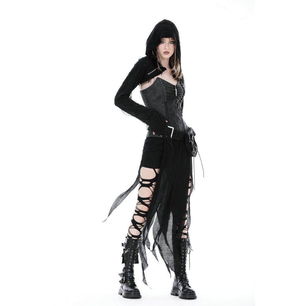 Dark In Love Ostara Hooded Long Sleeved Bolero