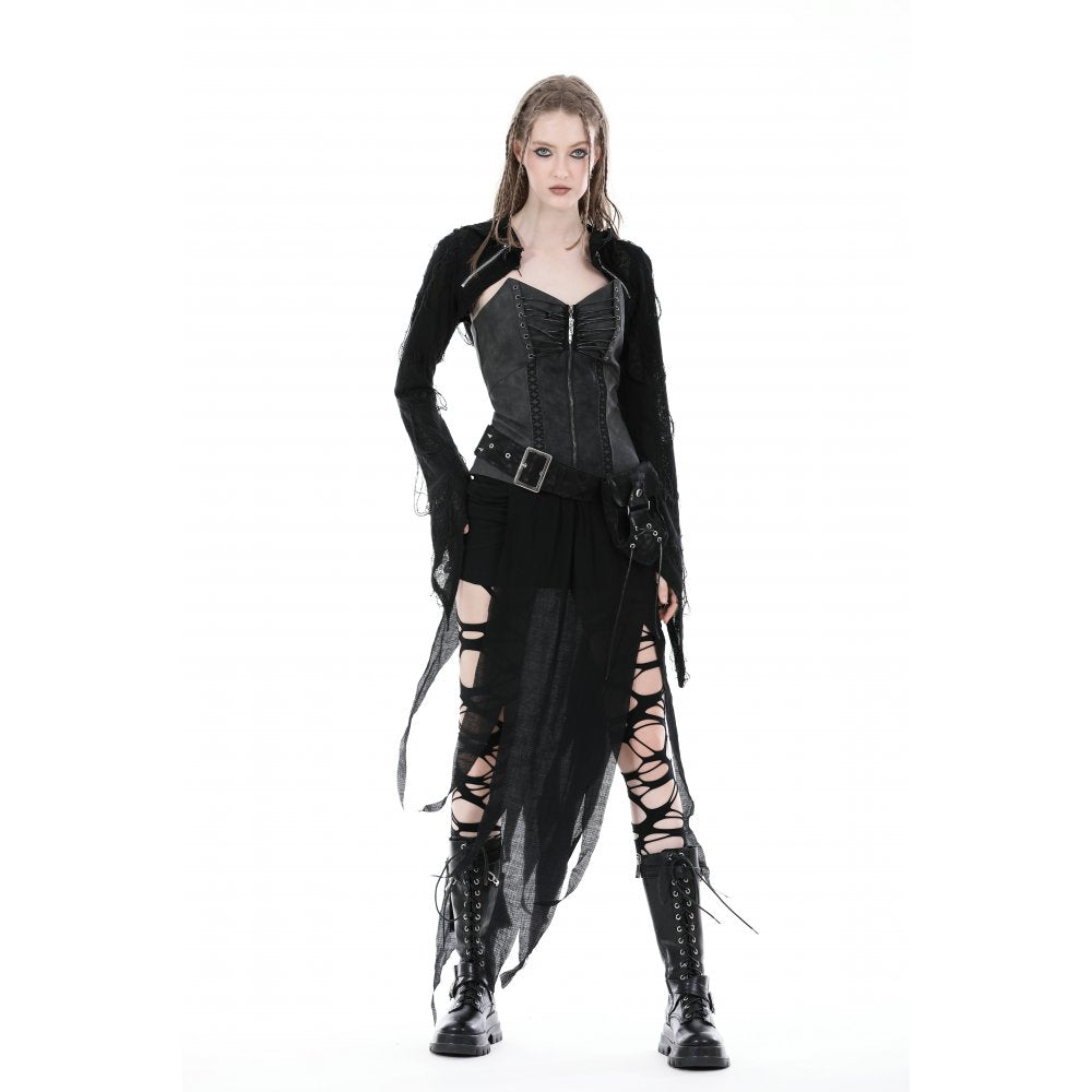 Dark In Love Ostara Hooded Long Sleeved Bolero