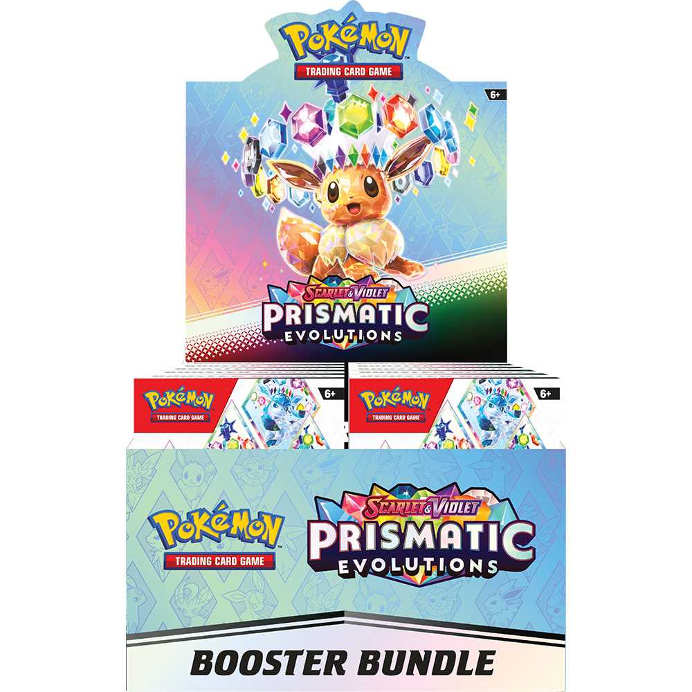 Pokémon TCG: Scarlet & Violet 8.5 - Prismatic Evolutions - Booster Bundle