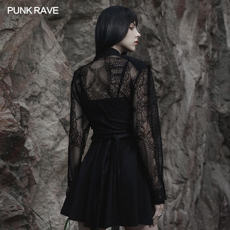 Punk Rave Luni Lace Shirt