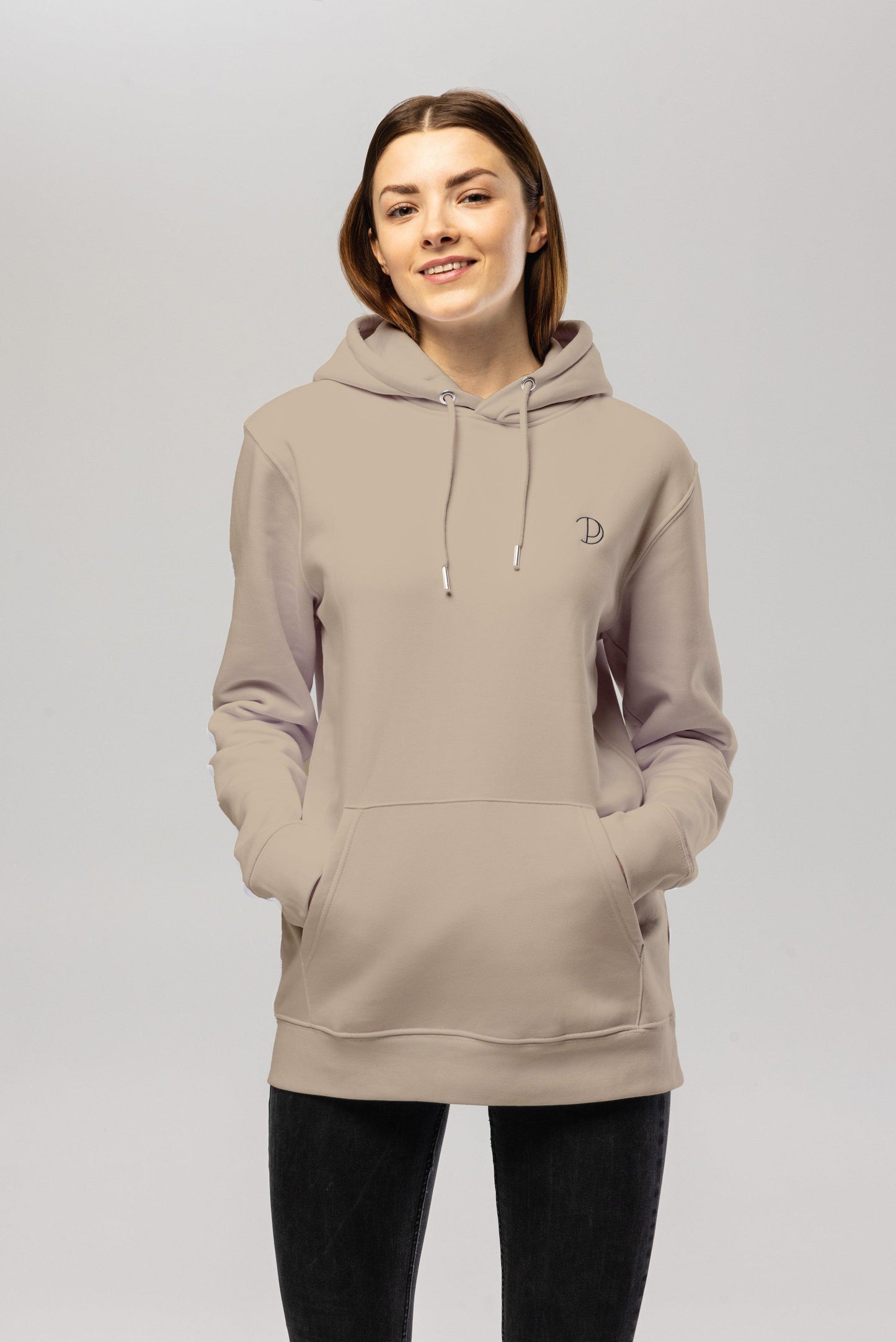 Embroidered Logo Hoodie