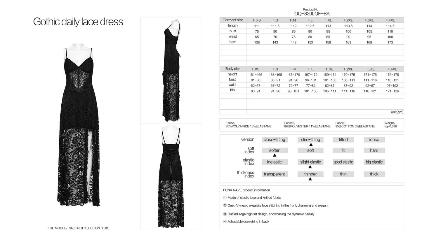 Punk Rave Aviva Lace Dress
