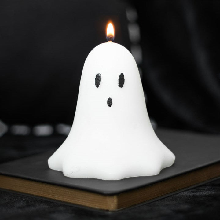 10cm Unscented Ghost Candle Sold by Funny Store