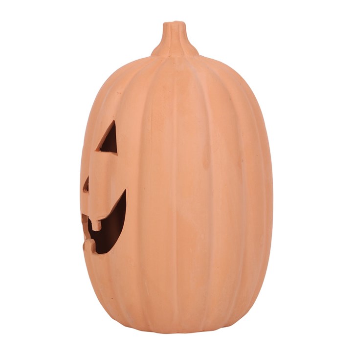 23cm Terracotta Pumpkin Ornament Sold by Funny Store