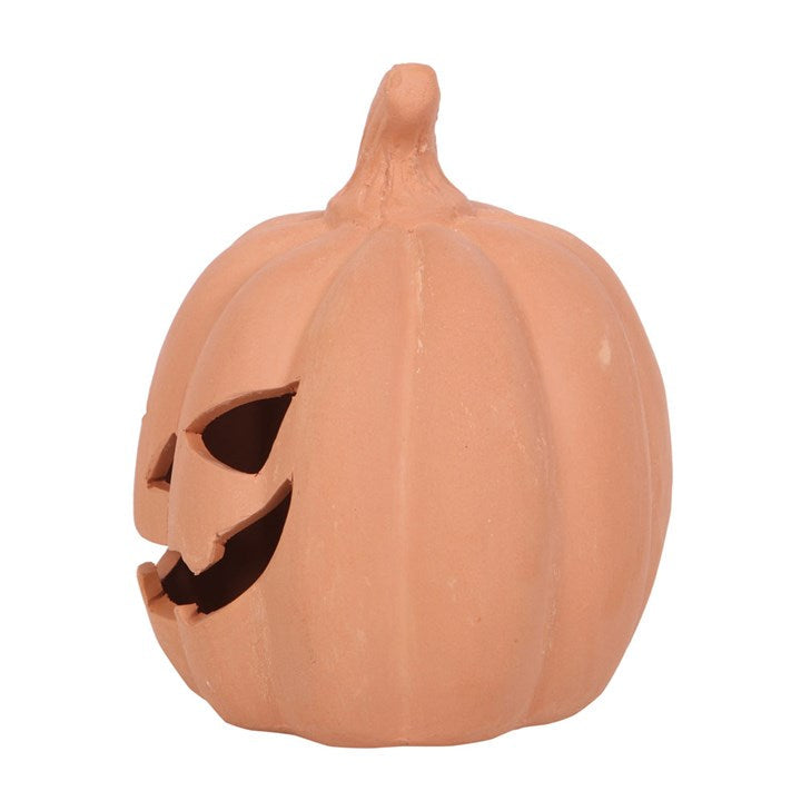 12.5cm Terracotta Pumpkin Ornament Sold by Funny Store
