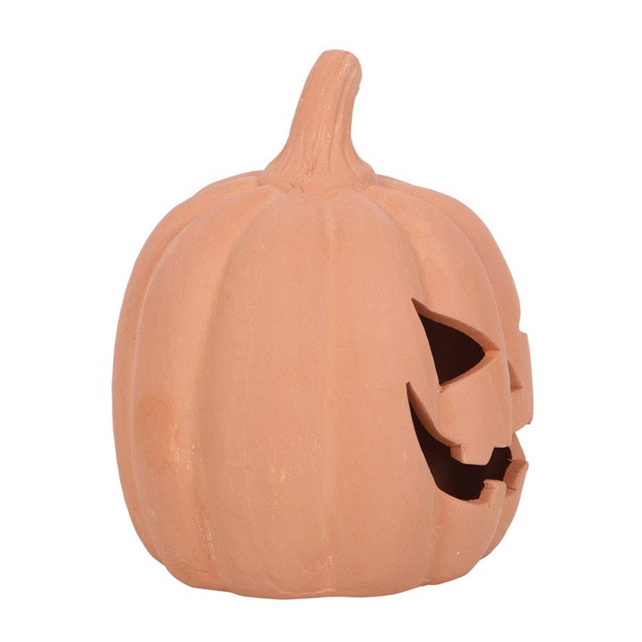 12.5cm Terracotta Pumpkin Ornament Sold by Funny Store
