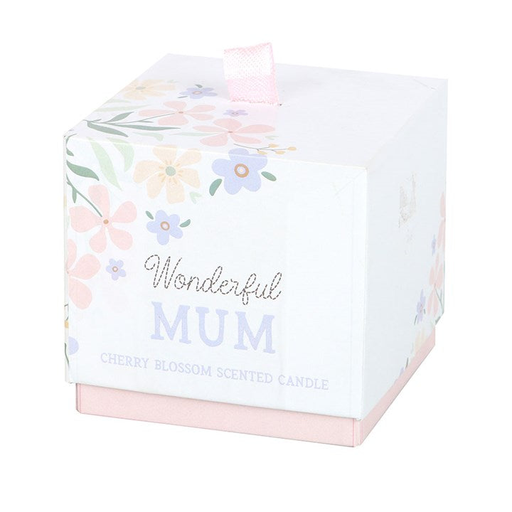 Wonderful Mum Cherry Blossom Candle Sold by Funny Store