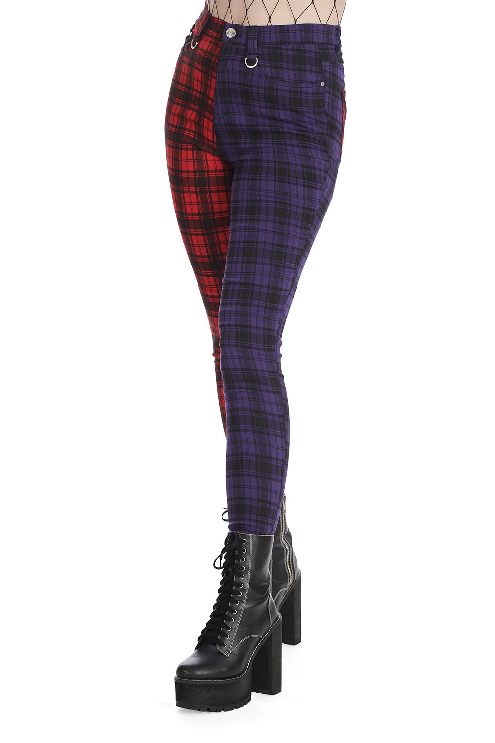 Banned Tartan Baily Trousers