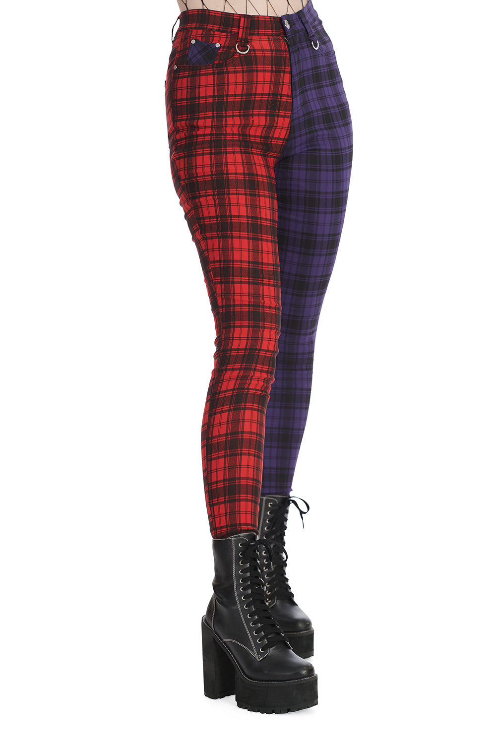 Banned Tartan Baily Trousers