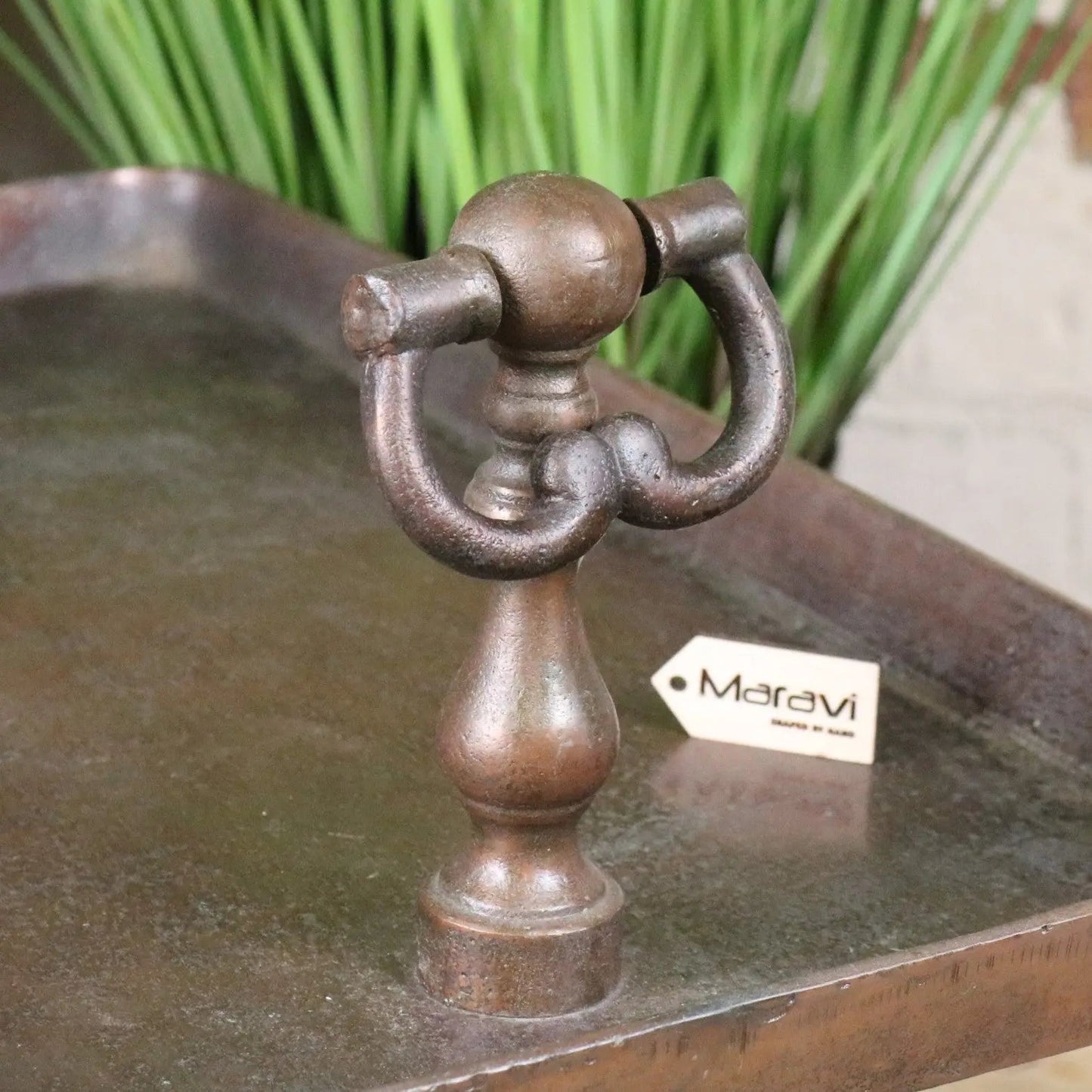 Vintage 2 Tier Serving Tray Copper