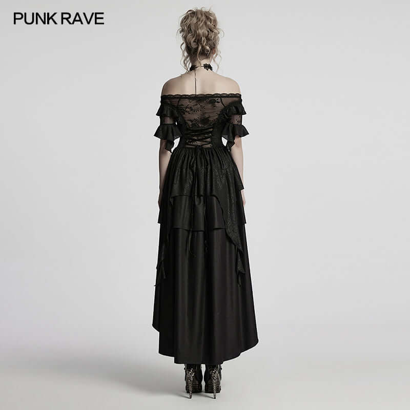 Punk Rave Jezebel Elf Off Shoulder Dress