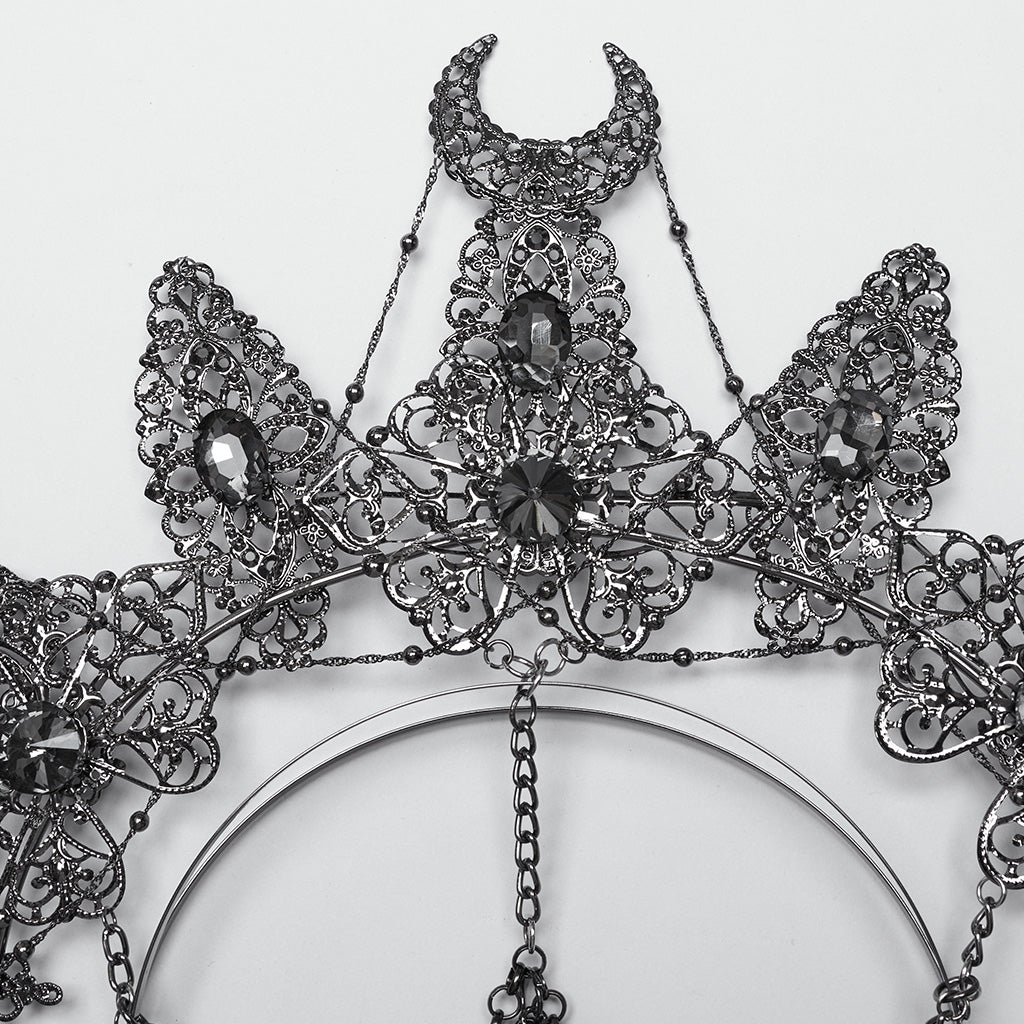 Punk Rave Nicandra Gothic Skull Crown
