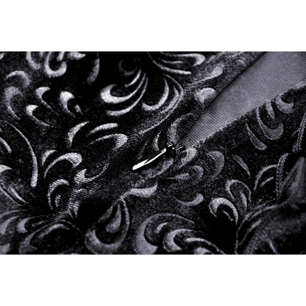Dark In Love Zira Velvet Fishtail Skirt