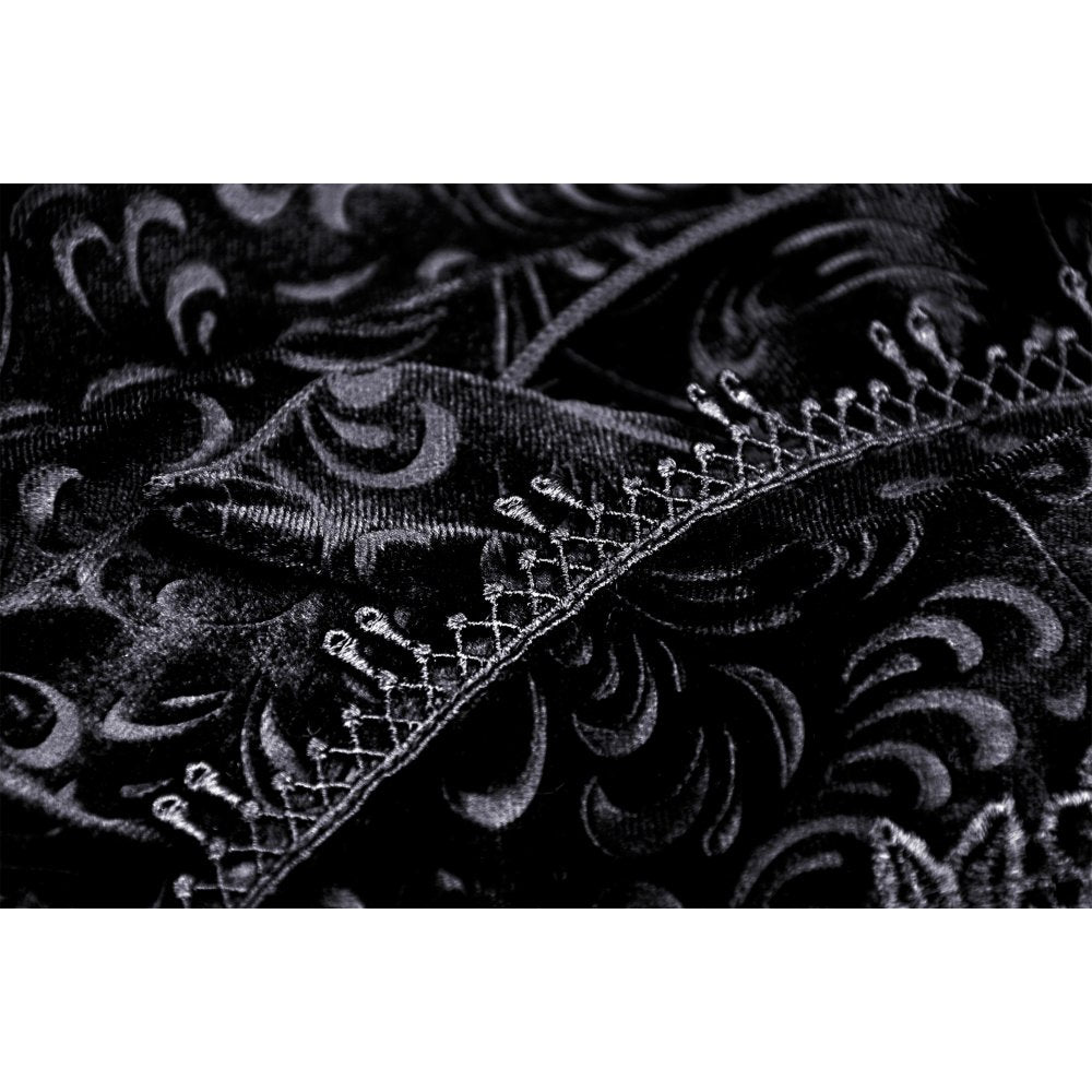 Dark In Love Zira Velvet Fishtail Skirt