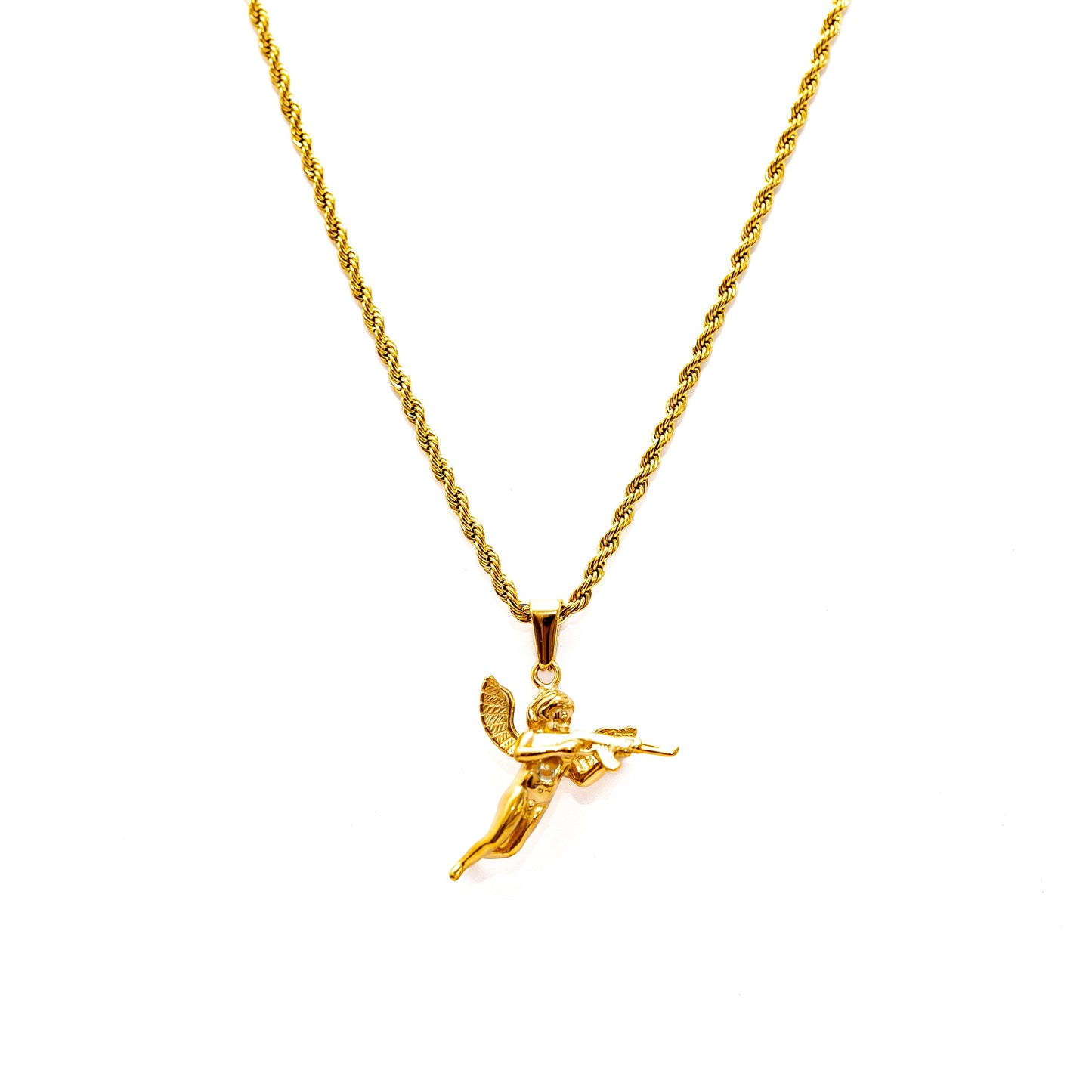 Cupid's Revenge Pendant (Gold)