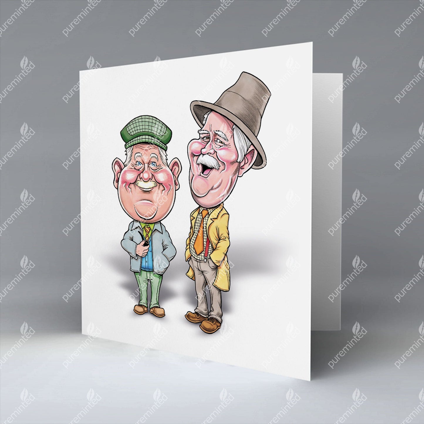 Platinum Auld Pals - Greetings Card