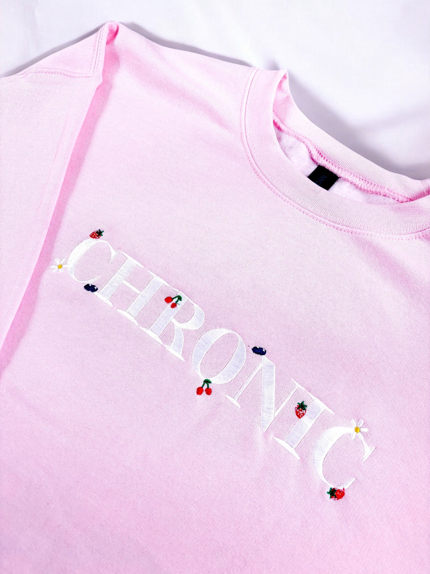 Chronic embroidered crewneck sweatshirt